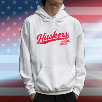 Huskers Script Logo Heavyweight T-Shirt
