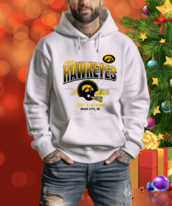 Iowa Football Helmet Grid Tee Shirt
