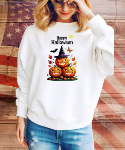 Jack-O’Lantern Happy Halloween Tee Shirt