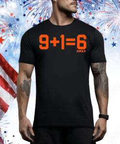 Joe Burrow & Ja'Marr Chase 9 + 1 = 6 Tee Shirt