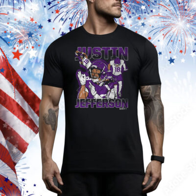 Justin Jefferson Masterpiece Tee Shirt