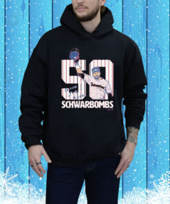 Kyle Schwarber 50 Schwarbombs Tee Shirt