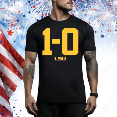 LSU Football 1-0 Tee Shirt