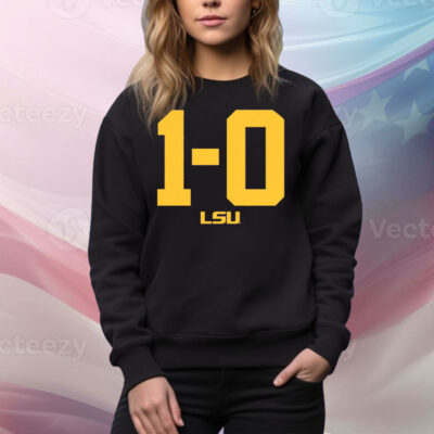LSU Football 1-0 Tee Shirt