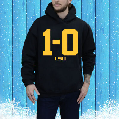 LSU Football 1-0 Tee Shirt