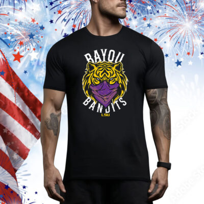 LSU Football Bayou Bandits Tee Shirt