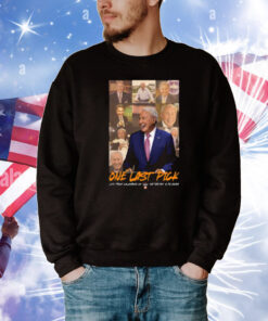Lee Corso One Last Pick Live From Columbus Oh Saturday 8.30.2025 T-Shirt