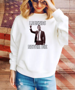 Legend Never Die Charlie Kirk Tee Shirt