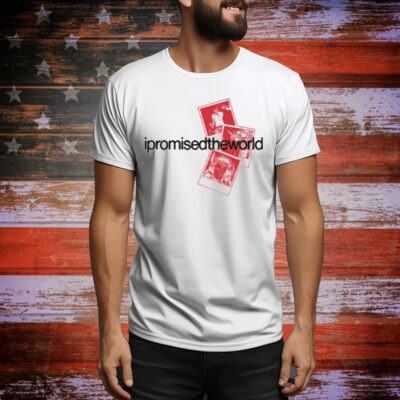 Limted I Promised The World Polaroids Tee Shirt
