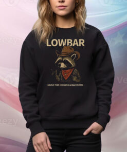 Lowbar Music For Humans And Raccoons Tee Shirt