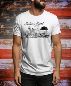 Medium Build Last Time Cityscape Tee Shirt