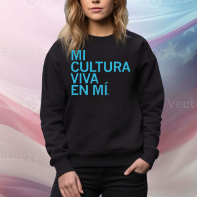 Mi Cultura Viva En Mi Tee Shirt