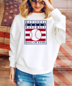 National Baseball Hall of Fame Primary Logo Natural Tee Shirt