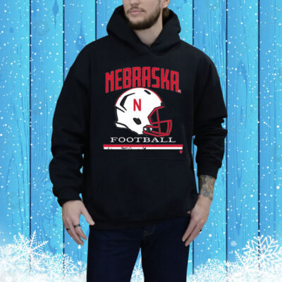 Nebraska Football Vintage Helmet Tee Shirt