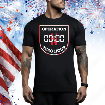 Nebraska Huskers operation zero hour Tee Shirt