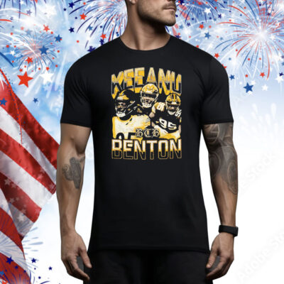Nick Herbig wearing a Keeanu Benton Tee Shirt
