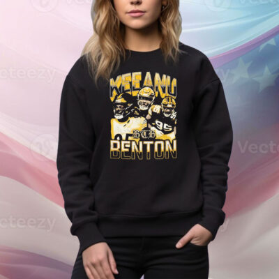 Nick Herbig wearing a Keeanu Benton Tee Shirt