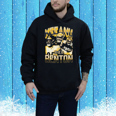 Nick Herbig wearing a Keeanu Benton Tee Shirt