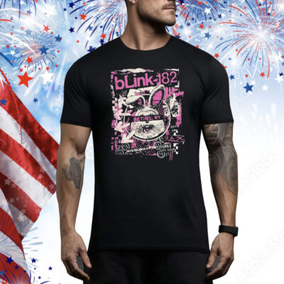 Official Blink 182 Missionary Impossible 2025 Tour September 6 2025 Bethel Woods Center for the Arts In Bethel NY Tee Shirt