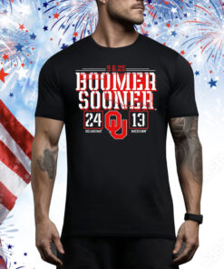 Oklahoma Sooners vs Michigan Wolverines Boomer Sooner 2025 Tee Shirt