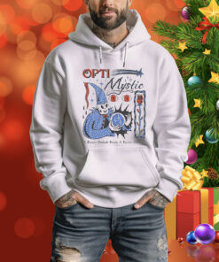 Opti-Mystic A Positive Outlook Breeds A Positive Outcome Tee Shirt