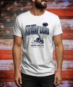 Penn State Football Helmet Grid Tee Shirt