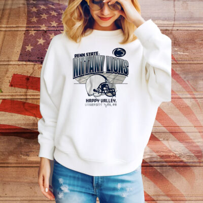 Penn State Football Helmet Grid Tee Shirt