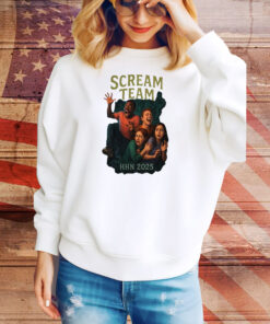 Scream Team Halloween Horror Nights 2025 Tee Shirt