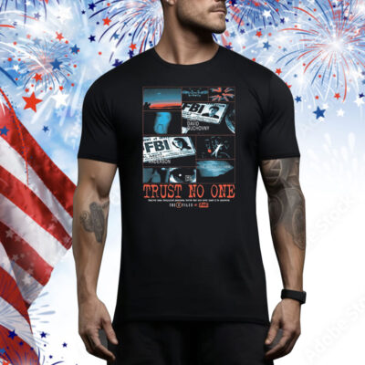 Trust No One FBI Project Promo Tee Shirt
