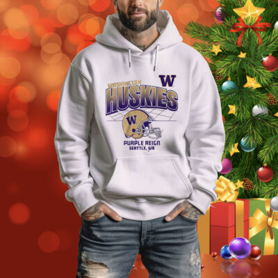 Washington Football Helmet Grid Tee Shirt