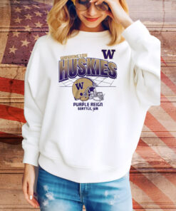 Washington Football Helmet Grid Tee Shirt