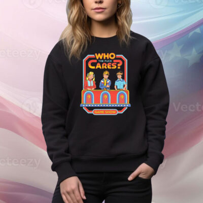 Who Cares The Fuck Cares Game Show Tee Shirt