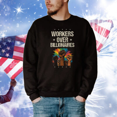 Workers Over Billionaires Protest Labor Day T-Shirt